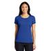 Sport-Tek LST450 Women's PosiCharge Competitor Cotton Touch Scoop Neck Top in True Royal Blue size XS | Polyester