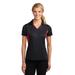 Sport-Tek LST655 Women's Side Blocked Micropique Sport-Wick Polo Shirt in Black/True Red size 2XL | Polyester