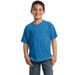 Port & Company PC099Y Youth Beach Wash Garment-Dyed Top in Blue Moon size Small | Cotton