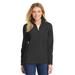 Port Authority L233 Women's Summit Fleece Full-Zip Jacket in Black size 2XL