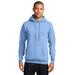 Port & Company PC78H Core Fleece Pullover Hooded Sweatshirt in Light Blue size Small | Cotton/Polyester Blend