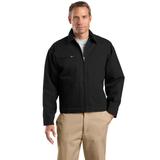 CornerStone TLJ763 Tall Duck Cloth Work Jacket in Black size XL/Tall | Cotton