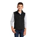 Port Authority Y219 Youth Value Fleece Vest in Black size Large | Polyester