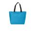 Port Authority BG410 Essential Zip Tote Bag in Turquoise size OSFA | Canvas