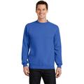 Port & Company PC78 Core Fleece Crewneck Sweatshirt in Royal Blue size XL