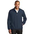 Port Authority J344 Zephyr Full-Zip Jacket in Dress Blue Navy size Large | Polyester