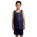 Sport-Tek YST500 Athletic Youth PosiCharge Classic Mesh Reversible Tank Top in True Navy Blue size Small