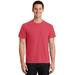 Port & Company PC099 Men's Beach Wash Garment-Dyed Top in Poppy size Small | Cotton