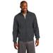 Sport-Tek ST259 Full-Zip Sweatshirt in Graphite Grey size Medium | Fleece