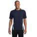 Sport-Tek ST351 Colorblock PosiCharge Competitor Top in True Navy Blue/White size XL | Polyester