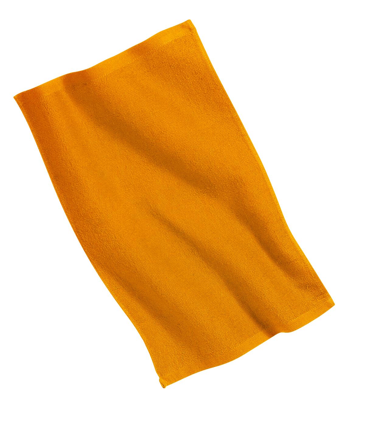 Port Authority PT38 Rally Towel in Gold size OSFA | Cotton PT38J1