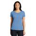 Sport-Tek LST450 Women's PosiCharge Competitor Cotton Touch Scoop Neck Top in Carolina Blue size Medium | Polyester