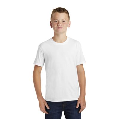 Port & Company PC455Y Youth Fan Favorite Blend Top in White size XL | Polyester