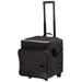 Port Authority BG119 Rolling Cooler in Black size OSFA | Canvas