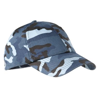 Port Authority C851 Camouflage Cap in Navy Blueuflage size OSFA | Cotton