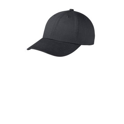 Port Authority C940 Ripstop Cap in Grey Steel size OSFA | Cotton