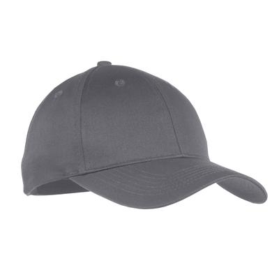 Port & Company YCP80 Youth Six-Panel Twill Cap in Charcoal size OSFA | Cotton