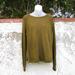 J. Crew Sweaters | J Crew Olive Tan Linen Sweater M | Color: Green/Tan | Size: M