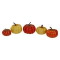 Northlight Seasonal Artificial Fall Harvest Pumpkins Decorations Plastic | 4 H x 4 W x 4 D in | Wayfair NORTHLIGHT KJI91305