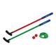 Schildkröt 970307 komplettes Golfset mit 2 Schlägern 1 freistehendem Ziel und 2 Bällen, für 2 Spieler Mini Golf-Set für Kinder Indoor-Minigolf, ‎Mehrfarbig, ‎Einheitsgröße