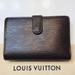 Louis Vuitton Bags | Genuine Louis Vuitton Brown Epi French Purse Wallet | Color: Brown/Silver | Size: Os