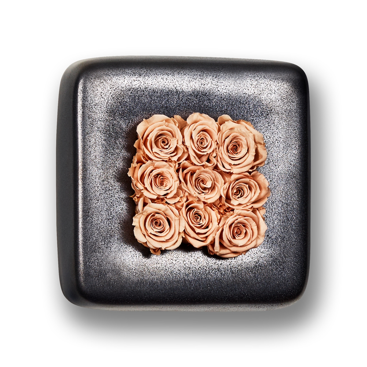 Flowerbox Infinity-Bloom Chest - anthrazit/rosé - 16x16 cm Image