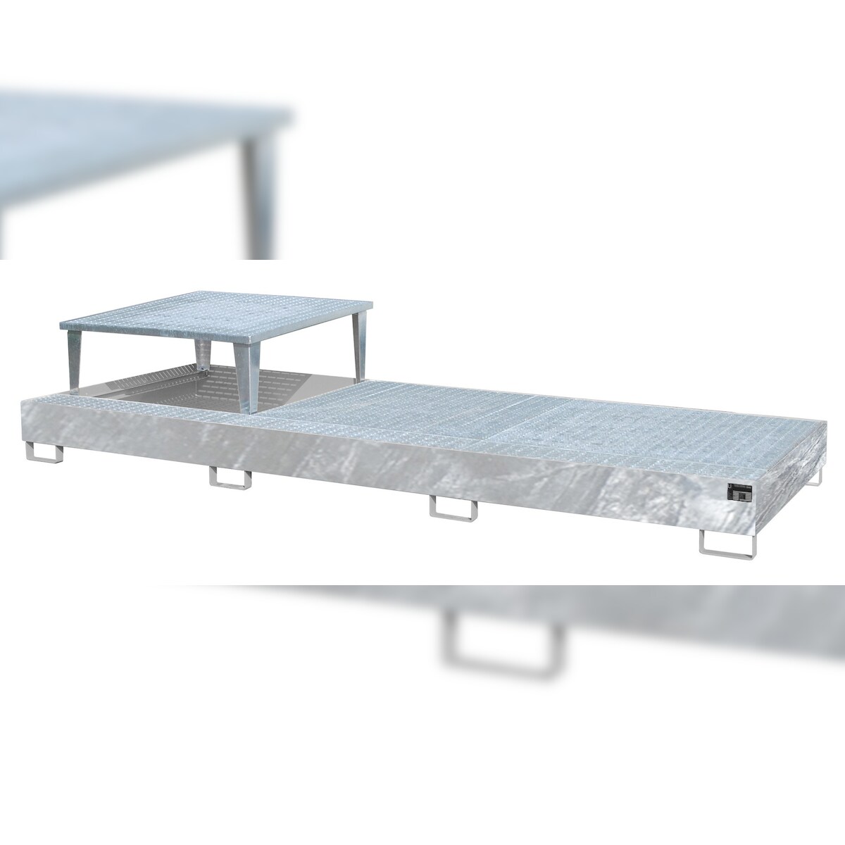 AuffangwanneA 31 feuerverzinkt Umwelt Lagertechnik Image