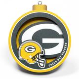 Green Bay Packers 3D Logo Series Ornament
