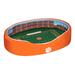 Orange/Purple Clemson Tigers 38'' x 25'' 8'' Large Stadium Oval Dog Bed