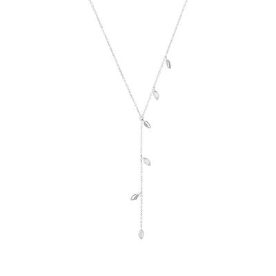 amor - Kette mit Anhänger für Damen, 925 Sterling Silber, Zirkonia synth. Ketten 1 ct