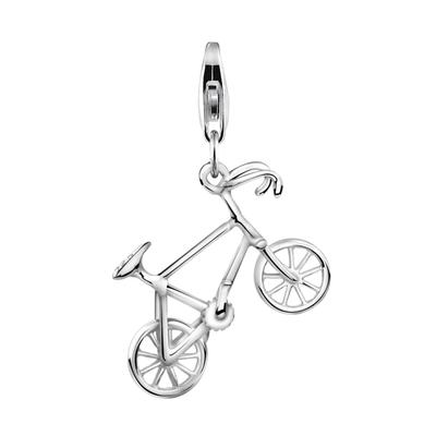 Nenalina - Fahrrad Bike Anhänger 925 Sterling Silber Charms & Kettenanhänger Damen
