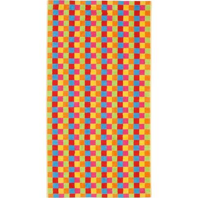 Cawö - Cawö Handtücher Life Style Karo 7017 multicolor - 25 1 ct Hellbraun