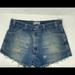 Levi's Shorts | Levis Custom Distressed High Rise Cutoff Shorts Xl | Color: Blue | Size: Xl