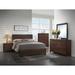 Millwood Pines Mondovi Standard Bed Wood in Brown/Gray | 47.75 H x 63 W x 83.75 D in | Wayfair 7E0953438D6D4465A040A60004BB6714