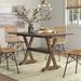 Sand & Stable™ Bonas Extendable Drop Leaf Rubberwood Solid Wood Dining Table Wood in Brown | 30 H in | Wayfair 4768C9EE00A744AD9BCBE09131B9E2D9