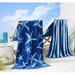 Highland Dunes McKenly 2 Piece 100% Cotton Beach Towel Set in Blue | Wayfair 0B80B67349FF41D18458B3CA61BF011B