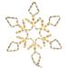 The Holiday Aisle® Snowflake 338 Light LED Holiday Shaped Ornament Plastic in White | 60 H x 60 W in | Wayfair EFD863135933452DAF46F7D08FFF9D64