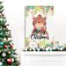 The Holiday Aisle® Reindeer Christmas - Premium Gallery Wrapped Canvas - Ready to Hang - Wrapped Canvas Print Canvas | 27 H x 18 W x 1 D in | Wayfair