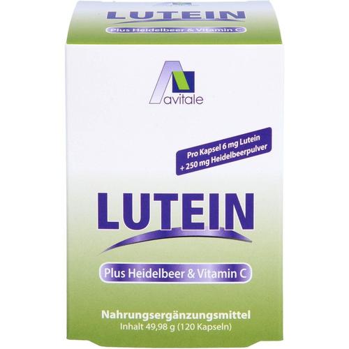 Avitale – LUTEIN KAPSELN 6 mg+Heidelbeer Mineralstoffe