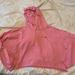 Levi's Tops | Levi Cropped Bubblegum Pink Hoodie | Color: Pink | Size: Xl