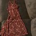 American Eagle Outfitters Dresses | Dress | Color: Red/Tan | Size: Xs