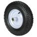 Arnold 15.5-Inch Wheelbarrow Wheel with Knobby Tread