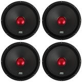 4 MTX Thunder RTX128 12â€� 2400w 8-Ohm Mid-bass/Midrange Car/Pro Audio Speakers