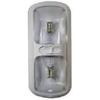 Arcon ARC-20670 Double LED Euro Light with Optic Lens Bright White