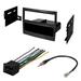 CAR STEREO RADIO CD PLAYER RECEIVER INSTALL MOUNT KIT HARNESS RADIO ANTENNA ADAPTER PONTIAC GTO 2004 2005 2006