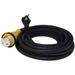 Valterra A10-3050EDBK Mighty Cord Detachable 25 Adapter Cord - 30AM to 50AF Black (Carded)