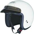 Z1R Jimmy Solid Open Face Helmet White MD