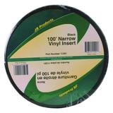 JR Products 11291 - 100 Black Narrow Vinyl Insert