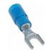 Sta-Kon Fork Terminal Tin Copper Blue PK100 14RB-8F