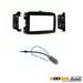 Metra Electronics 95-6512B Double DIN Installation Dash Kit for FIAT 500L 2014-UP W/ Antenna Adapter